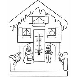 Desenho Estação do Inverno (Natureza e Estações) #164546 para imprimir e colorir