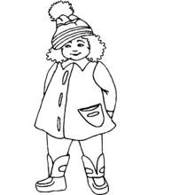 Desenho Estação do Inverno (Natureza e Estações) #164567 para imprimir e colorir