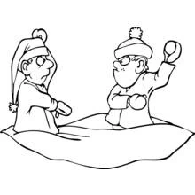 Desenho Estação do Inverno (Natureza e Estações) #164692 para imprimir e colorir