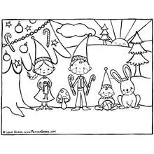 Desenho Estação do Inverno (Natureza e Estações) #164712 para imprimir e colorir