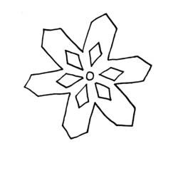 Página para colorir: Floco de Neve (Natureza e Estações) #160479 - Páginas para Colorir Imprimíveis Gratuitamente