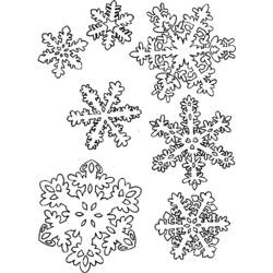 Página para colorir: Floco de Neve (Natureza e Estações) #160490 - Páginas para Colorir Imprimíveis Gratuitamente