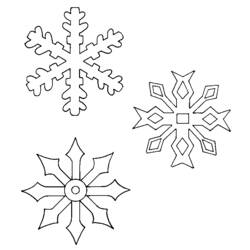 Página para colorir: Floco de Neve (Natureza e Estações) #160503 - Páginas para Colorir Imprimíveis Gratuitamente