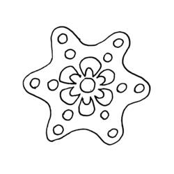 Página para colorir: Floco de Neve (Natureza e Estações) #160506 - Páginas para Colorir Imprimíveis Gratuitamente