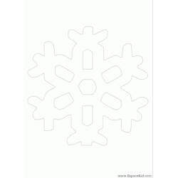Página para colorir: Floco de Neve (Natureza e Estações) #160507 - Páginas para Colorir Imprimíveis Gratuitamente