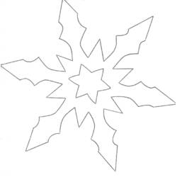 Página para colorir: Floco de Neve (Natureza e Estações) #160514 - Páginas para Colorir Imprimíveis Gratuitamente