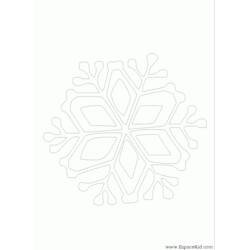 Página para colorir: Floco de Neve (Natureza e Estações) #160518 - Páginas para Colorir Imprimíveis Gratuitamente