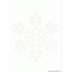 Página para colorir: Floco de Neve (Natureza e Estações) #160523 - Páginas para Colorir Imprimíveis Gratuitamente