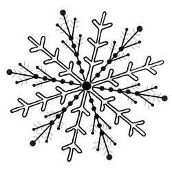 Página para colorir: Floco de Neve (Natureza e Estações) #160596 - Páginas para Colorir Imprimíveis Gratuitamente
