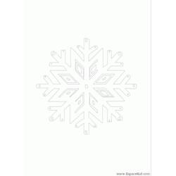Página para colorir: Floco de Neve (Natureza e Estações) #160625 - Páginas para Colorir Imprimíveis Gratuitamente