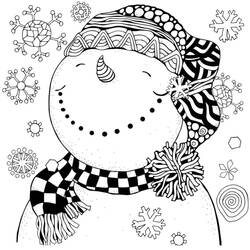 Página para colorir: Floco de Neve (Natureza e Estações) #190260 - Páginas para Colorir Imprimíveis Gratuitamente