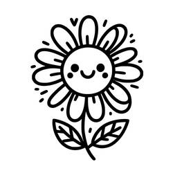 Desenhos para colorir: Flor - Páginas para Colorir Imprimíveis Gratuitamente