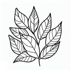Desenhos para colorir: Folha - Páginas para Colorir Imprimíveis Gratuitamente