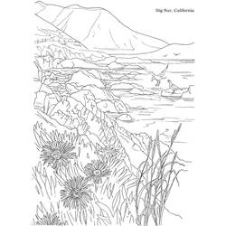 Página para colorir: Lago (Natureza e Estações) #166186 - Páginas para Colorir Imprimíveis Gratuitamente