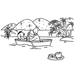 Desenho Lago (Natureza e Estações) #207352 para imprimir e colorir