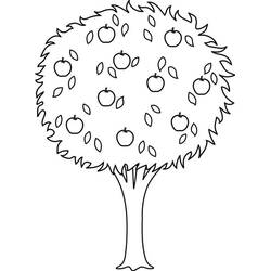 Página para colorir: Macieira (Natureza e Estações) #163744 - Páginas para Colorir Imprimíveis Gratuitamente