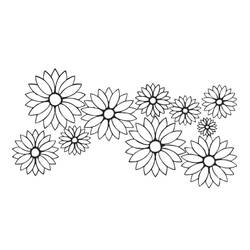 Página para colorir: Margarida (Natureza e Estações) #176545 - Páginas para Colorir Imprimíveis Gratuitamente