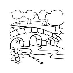 Ilustração de Rio (Natureza e Estações) #188054 para colorir gratuitamente