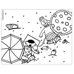 Página para colorir: Verão (Natureza e Estações) #165133 - Páginas para Colorir Imprimíveis Gratuitamente