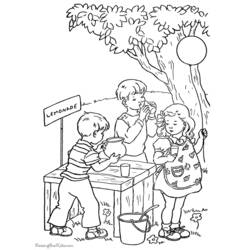 Página para colorir: Verão (Natureza e Estações) #165194 - Páginas para Colorir Imprimíveis Gratuitamente