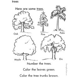 Página para colorir: ÁRVORE (Natureza) #154914 - Páginas para Colorir Imprimíveis Gratuitamente