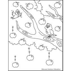 Página para colorir: árvore de maçã (Natureza) #163746 - Páginas para Colorir Imprimíveis Gratuitamente