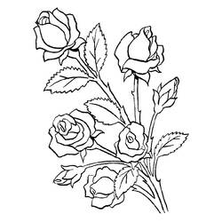 Página para colorir: Buquê de flores (Natureza) #160740 - Páginas para Colorir Imprimíveis Gratuitamente