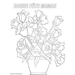 Página para colorir: Buquê de flores (Natureza) #160884 - Páginas para Colorir Imprimíveis Gratuitamente
