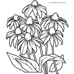 Página para colorir: Buquê de flores (Natureza) #160888 - Páginas para Colorir Imprimíveis Gratuitamente