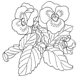 Página para colorir: Buquê de flores (Natureza) #160960 - Páginas para Colorir Imprimíveis Gratuitamente