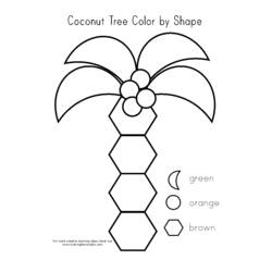 Página para colorir: Coqueiro (Natureza) #162374 - Páginas para Colorir Imprimíveis Gratuitamente