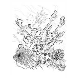 Página para colorir: Coral (Natureza) #162970 - Páginas para Colorir Imprimíveis Gratuitamente
