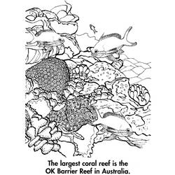 Página para colorir: Coral (Natureza) #162971 - Páginas para Colorir Imprimíveis Gratuitamente