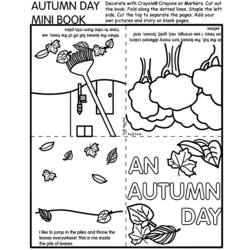 Página para colorir: Estação do outono (Natureza) #164057 - Páginas para Colorir Imprimíveis Gratuitamente