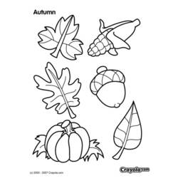 Página para colorir: Estação do outono (Natureza) #164073 - Páginas para Colorir Imprimíveis Gratuitamente
