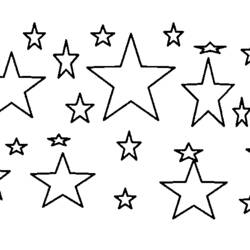 Página para colorir: Estrela (Natureza) #155905 - Páginas para Colorir Imprimíveis Gratuitamente