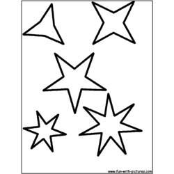 Página para colorir: Estrela (Natureza) #156083 - Páginas para Colorir Imprimíveis Gratuitamente