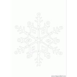 Página para colorir: Floco de neve (Natureza) #160491 - Páginas para Colorir Imprimíveis Gratuitamente