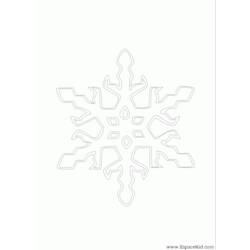 Página para colorir: Floco de neve (Natureza) #160504 - Páginas para Colorir Imprimíveis Gratuitamente