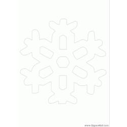 Página para colorir: Floco de neve (Natureza) #160507 - Páginas para Colorir Imprimíveis Gratuitamente