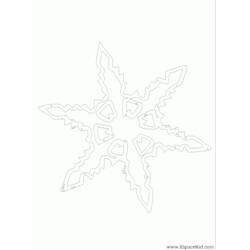 Página para colorir: Floco de neve (Natureza) #160520 - Páginas para Colorir Imprimíveis Gratuitamente