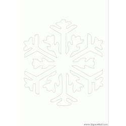 Página para colorir: Floco de neve (Natureza) #160525 - Páginas para Colorir Imprimíveis Gratuitamente