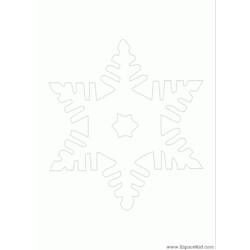 Página para colorir: Floco de neve (Natureza) #160528 - Páginas para Colorir Imprimíveis Gratuitamente