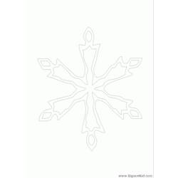 Página para colorir: Floco de neve (Natureza) #160539 - Páginas para Colorir Imprimíveis Gratuitamente