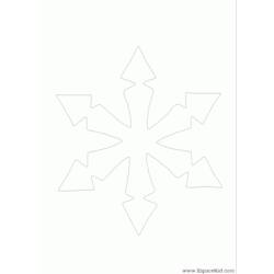 Página para colorir: Floco de neve (Natureza) #160557 - Páginas para Colorir Imprimíveis Gratuitamente