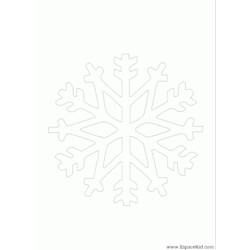 Página para colorir: Floco de neve (Natureza) #160560 - Páginas para Colorir Imprimíveis Gratuitamente