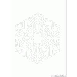 Página para colorir: Floco de neve (Natureza) #160563 - Páginas para Colorir Imprimíveis Gratuitamente