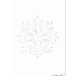 Página para colorir: Floco de neve (Natureza) #160625 - Páginas para Colorir Imprimíveis Gratuitamente