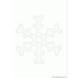 Página para colorir: Floco de neve (Natureza) #160630 - Páginas para Colorir Imprimíveis Gratuitamente