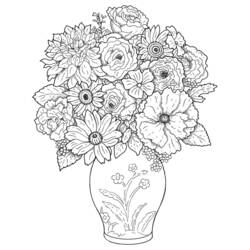 Página para colorir: flores (Natureza) #155075 - Páginas para Colorir Imprimíveis Gratuitamente